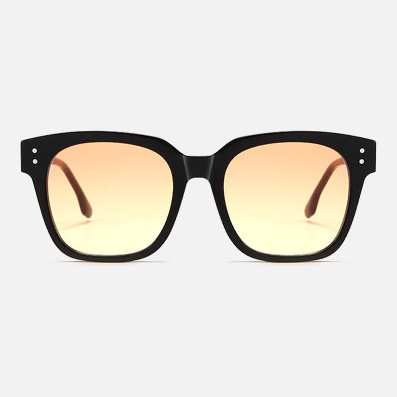Hipster Unisex Square Frame Sunset Sunglasses
