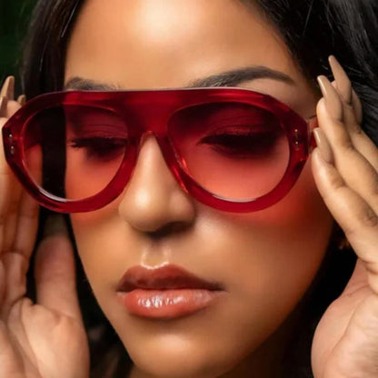 Women's Hipster Aviator Sunglasses