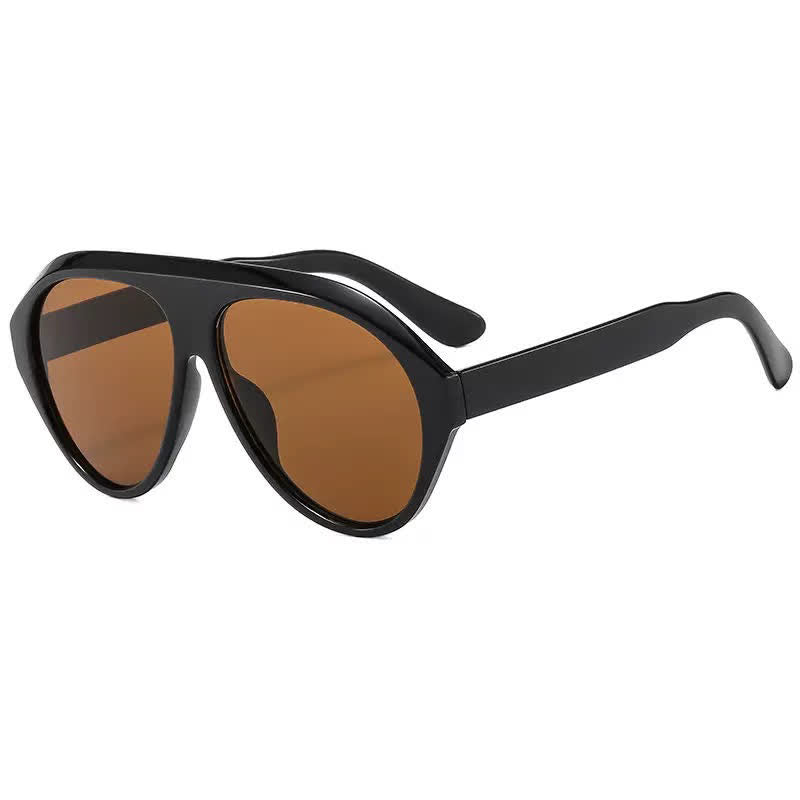 Hipster Oversized Frame Aviator Sunglasses