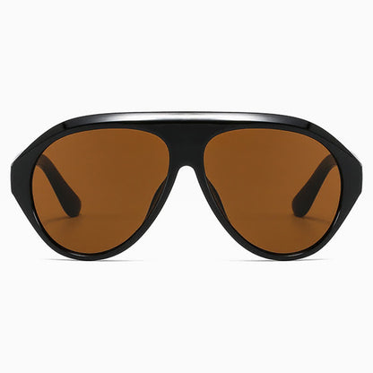 Hipster Oversized Frame Aviator Sunglasses
