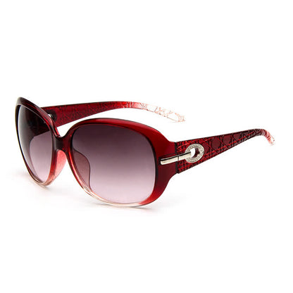 Vintage Oversized Square Frame Sunglasses