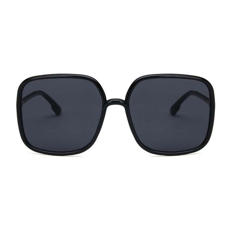 Square Frame Classic Oversized Sunglasses