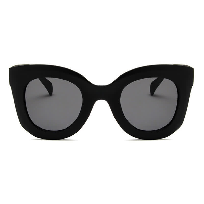 Vintage Square Frame Oversized Sunglasses