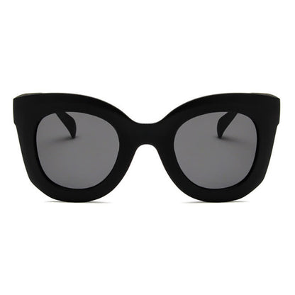 Vintage Square Frame Oversized Sunglasses