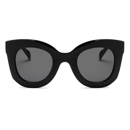 Vintage Square Frame Oversized Sunglasses