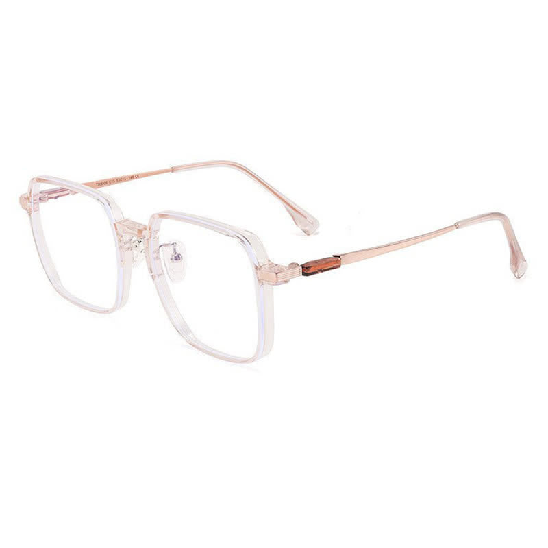 Square Oversized Frame Hipster Photochromic Sunglasses