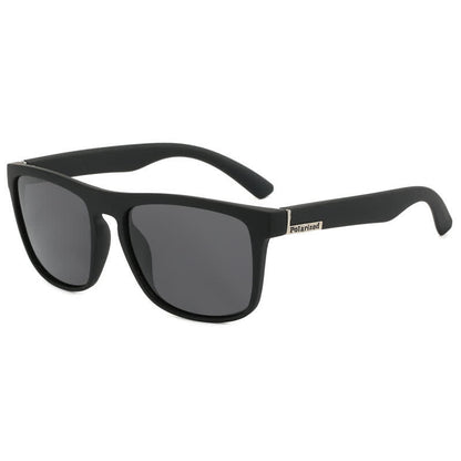 Simple Polarized Square Frame Trendy Sunglasses for Outdoor Activities