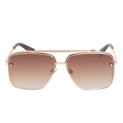 Double Bridges Unisex Aviator Sunglasses