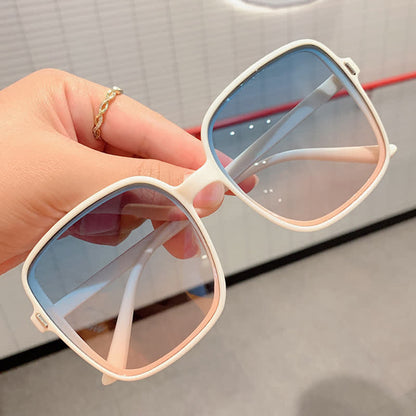 Oversized Square Frame Simple Trendy Sunglasses