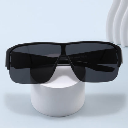 Fit Over Glasses Semi-Rimless Polarized Sunglasses for Sports&Driving