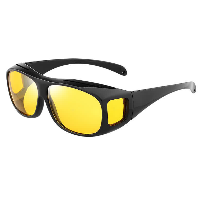 Fit Over Glasses Wrap Around Polarized Sunglasses for Sports&Driving