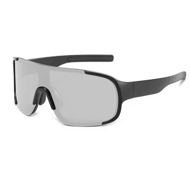 Fit Over Glasses One-piece Sunglasses for Sports&Climbing