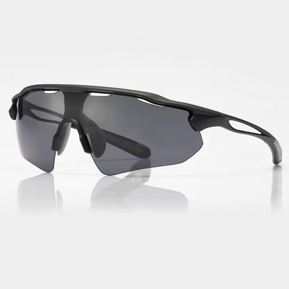Unisex Windproof Hollow Out Sporty Sunglasses for Cycling Driving Running