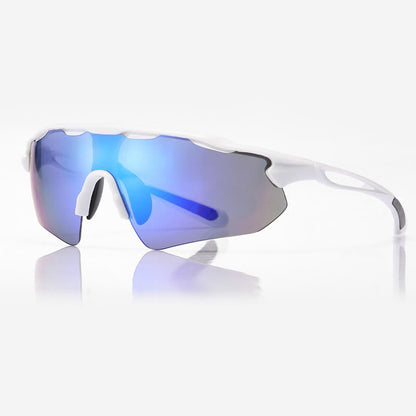 Unisex Windproof Hollow Out Sporty Sunglasses for Cycling Driving Running