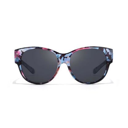 Fit Over Glasses Floral Frame Polarized Sunglasses for Driving