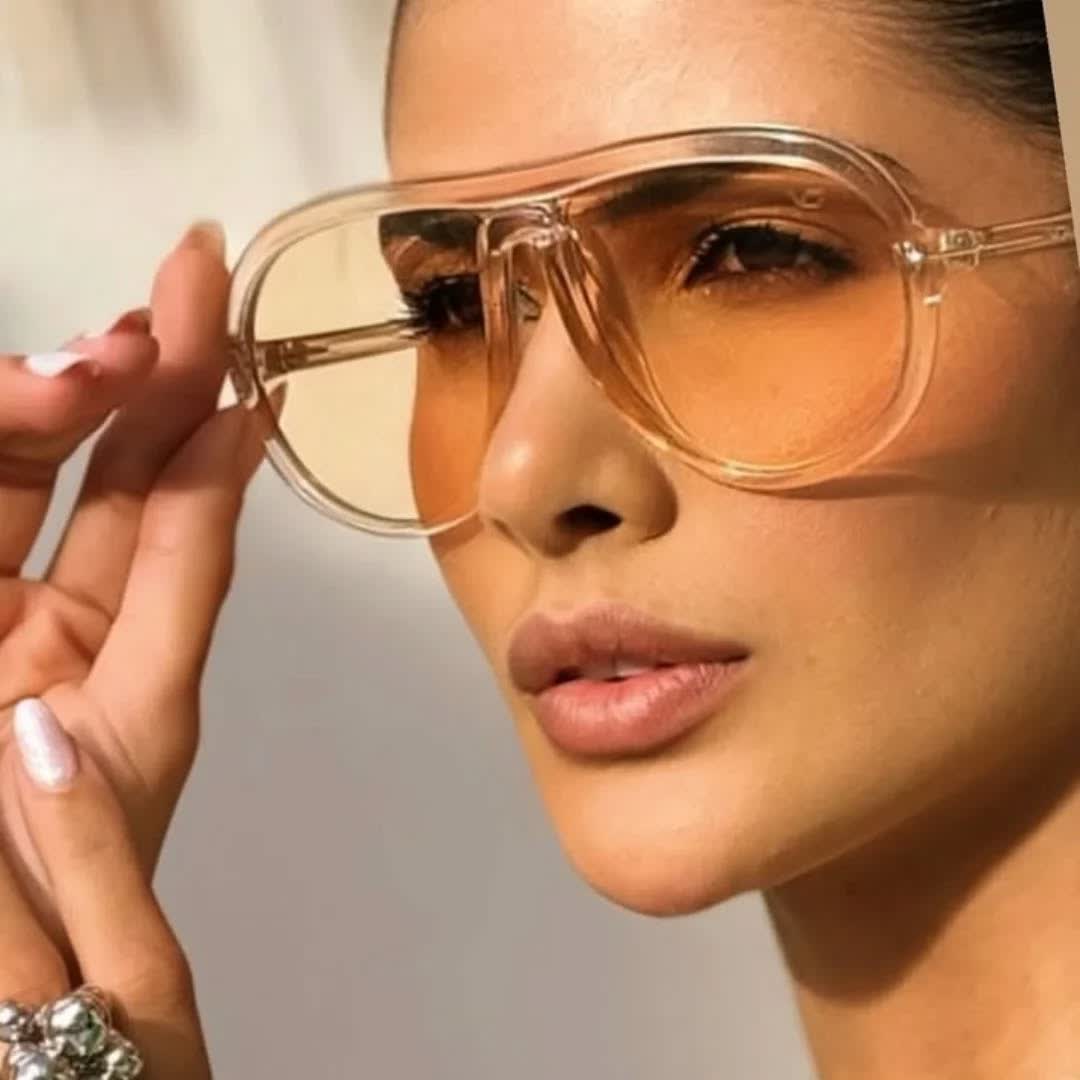 'T' Design Hipster Aviator Sunglasses