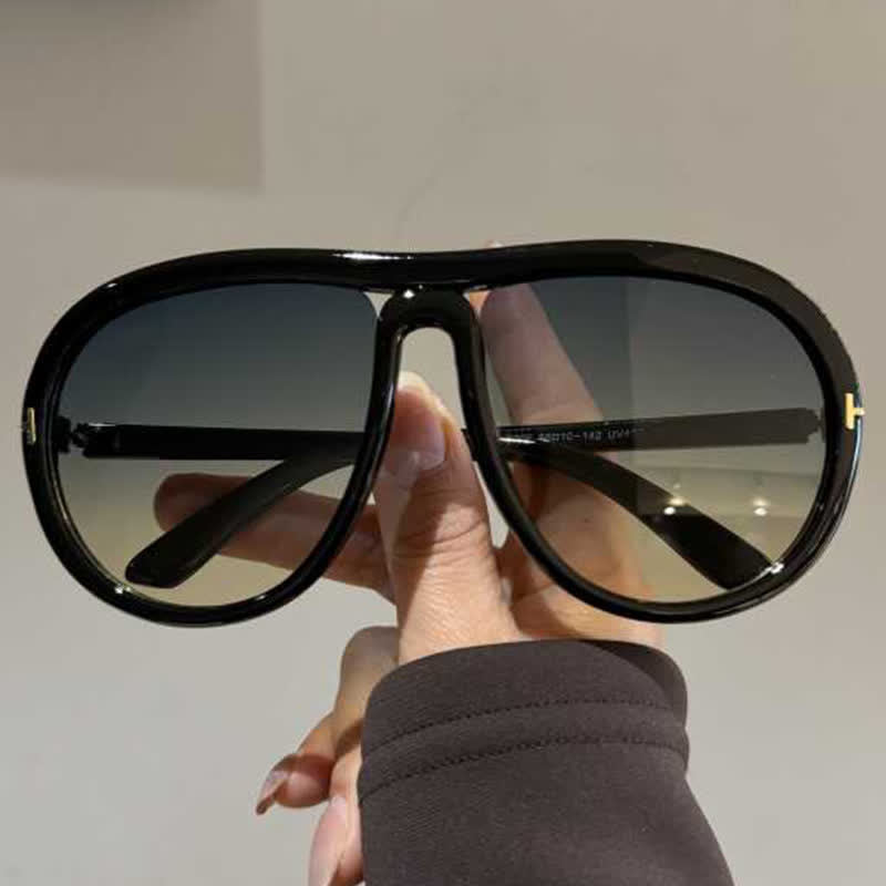 'T' Design Hipster Aviator Sunglasses