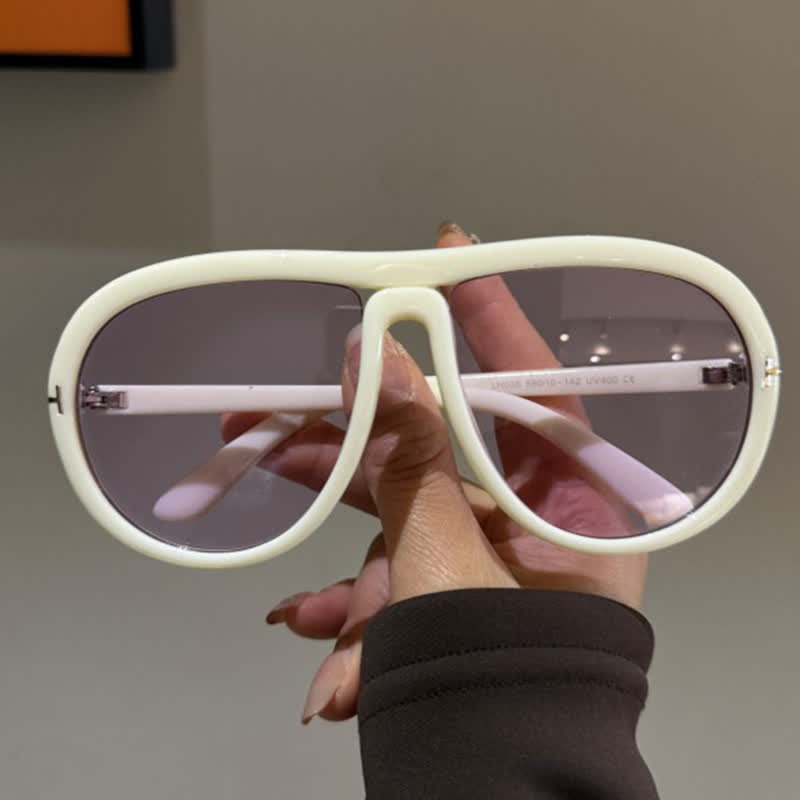 'T' Design Hipster Aviator Sunglasses