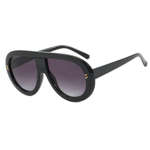 Oversized Fashion Aviator Sunglasses