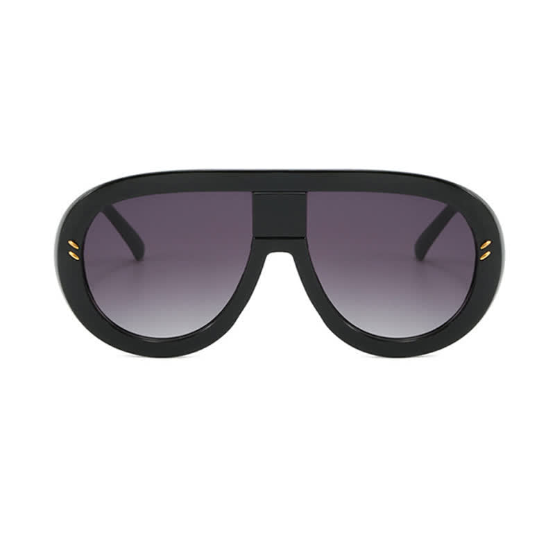 Oversized Fashion Aviator Sunglasses