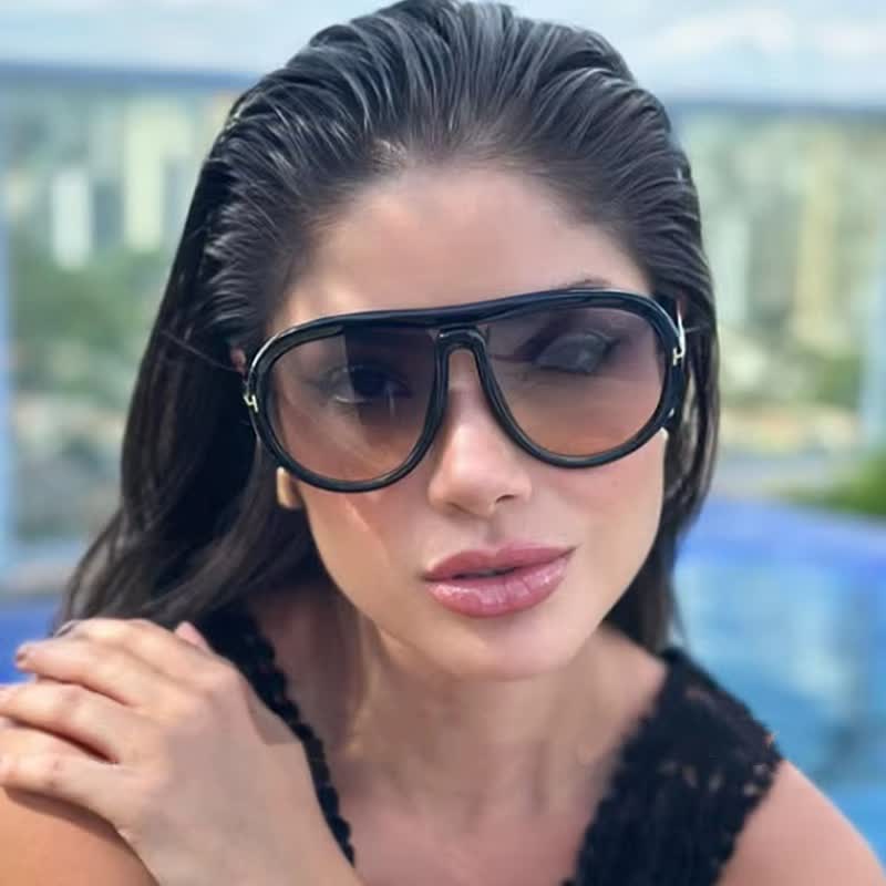 'T' Design Hipster Aviator Sunglasses