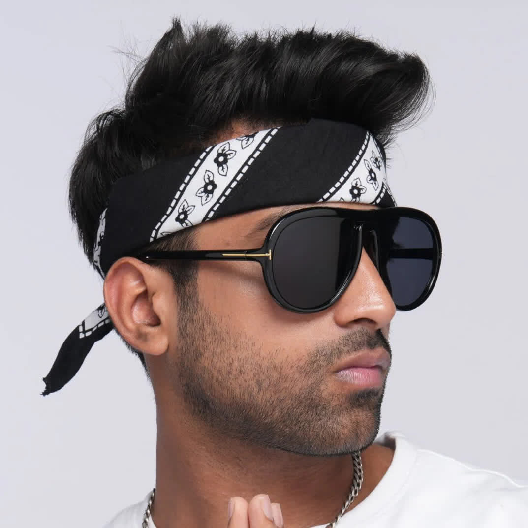 'T' Design Hipster Aviator Sunglasses