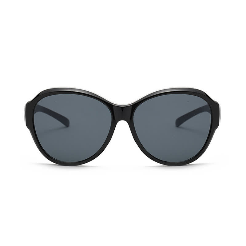 Fit Over Glasses Butterfly Frame Polarized Sunglasses