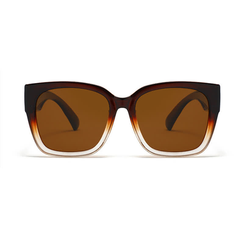 Fit Over Glasses Square Frame Polarized Sunglasses