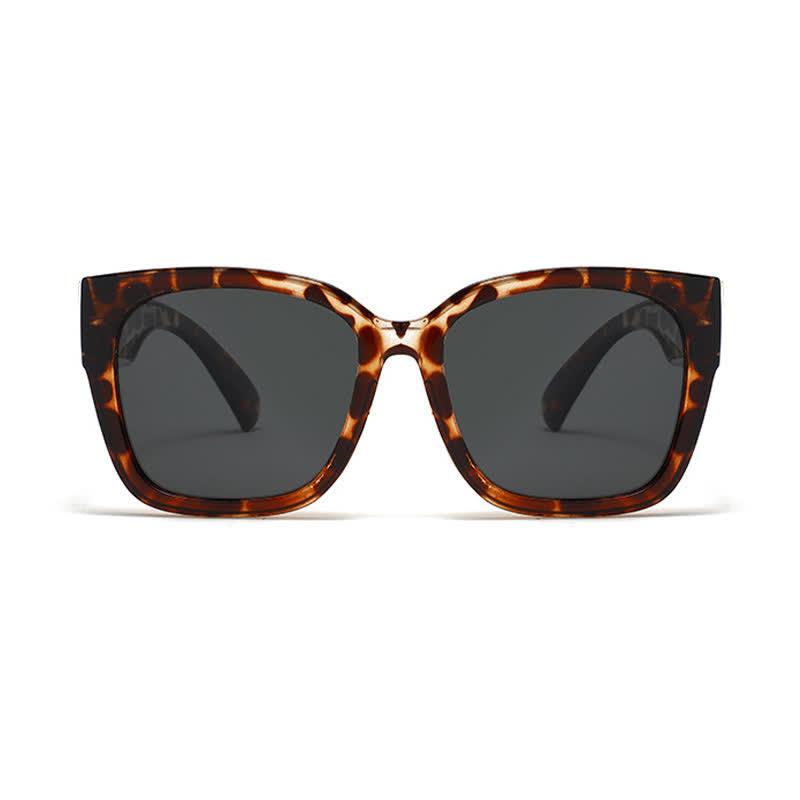 Fit Over Glasses Square Frame Polarized Sunglasses