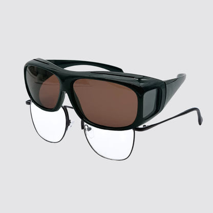 Fit Over Glasses Wrap Around Polarized Sunglasses for Sports&Driving