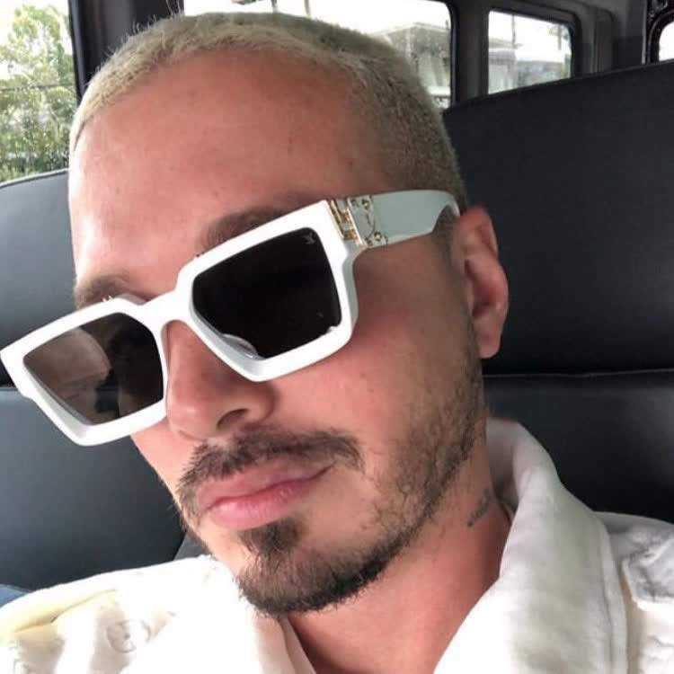 Square Frames Hipster Oversized Sunglasses