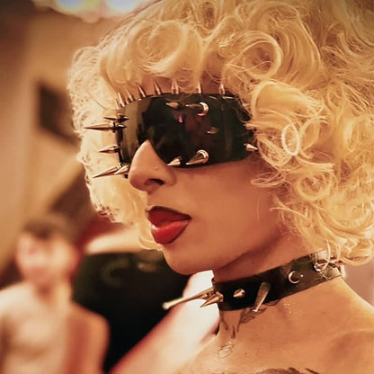 Rivet Decor Y2K Cyberpunk Hipster Sunglasses
