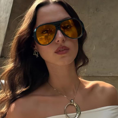Classic Oversized Fashion Aviator Sunglasses