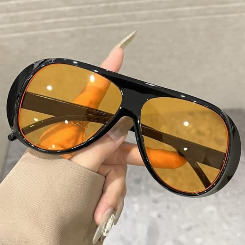 Classic Oversized Fashion Aviator Sunglasses