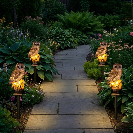 🔥Last Day Special 50% OFF🔥 Waterproof Solar Owl Light