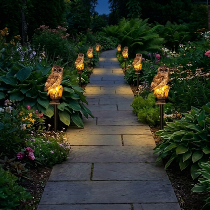 🔥Last Day Special 50% OFF🔥 Waterproof Solar Owl Light