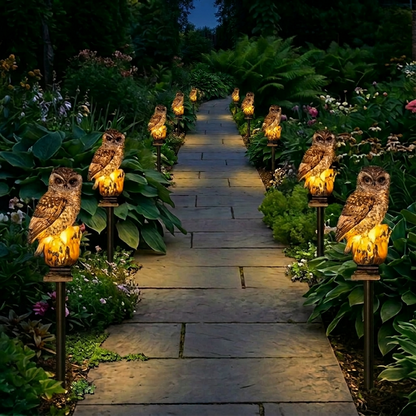 🔥Last Day Special 50% OFF🔥 Waterproof Solar Owl Light