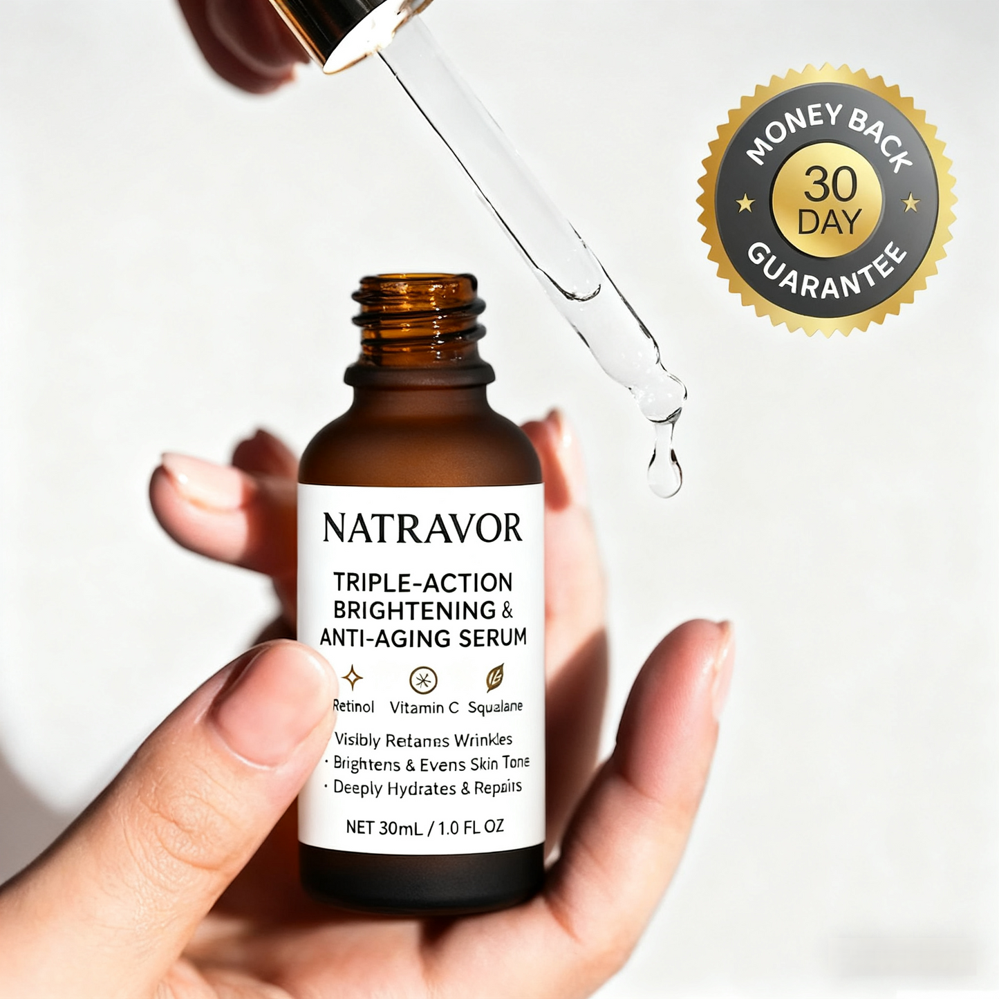 NATRAVOR® Instant Wrinkle-Smoothing Serum