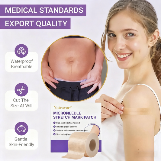 Natravor® Microneedle stretch mark patch