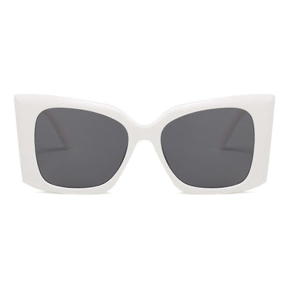 Fashion Square Frame Oversized Thick Sunglasses