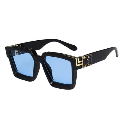Square Frames Hipster Oversized Sunglasses