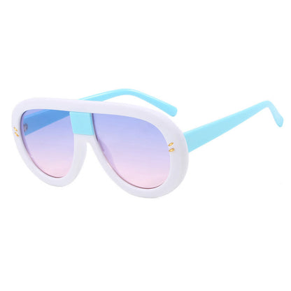 Oversized Fashion Aviator Sunglasses