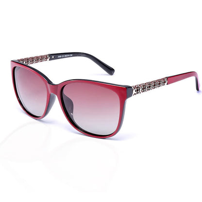 Cat-Eye Frame Hipster Polarized Sunglasses