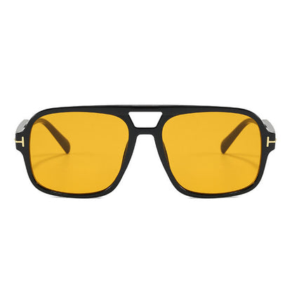 Double Bridges Retro-Vintage Aviator Sunglasses