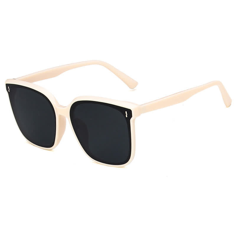Square Frames Hipster Oversized Sunglasses