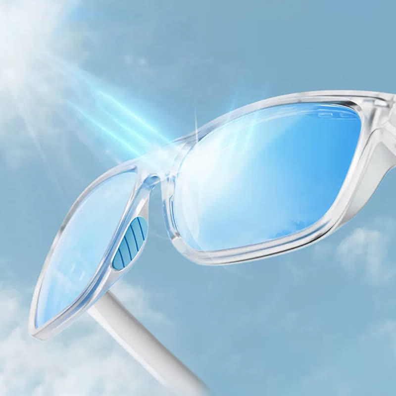 Square Frame Polarized Sunglasses For Sports&Fishing&Driving