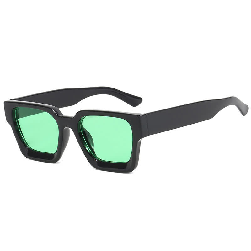 Square Frame Tinted Sunglasses
