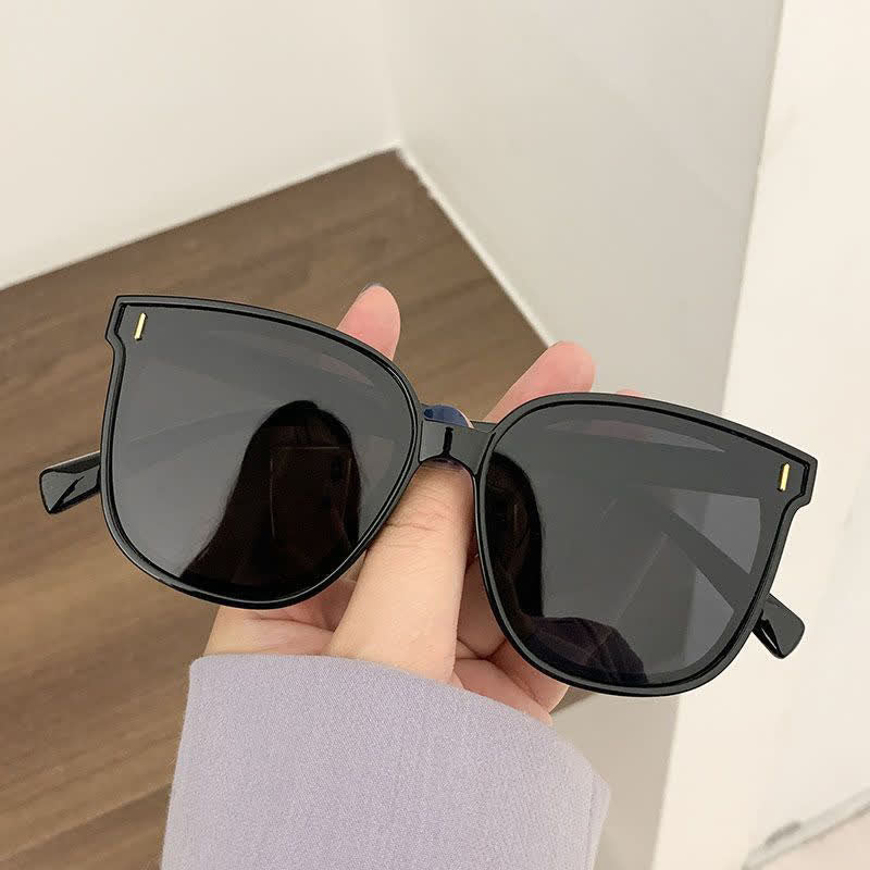 Square Frames Hipster Oversized Sunglasses