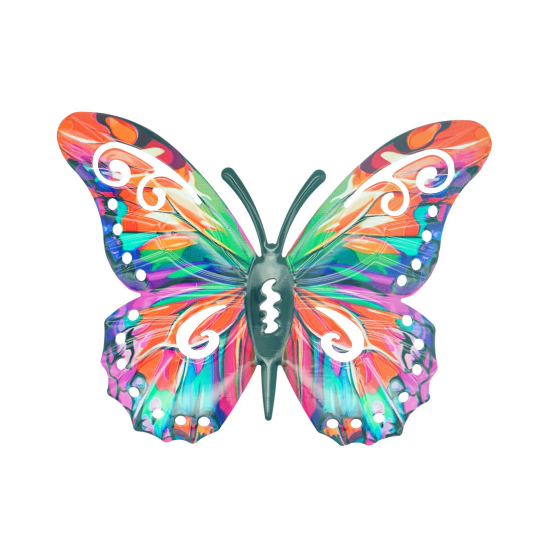 4Pcs Butterfly Metal Wall Decor