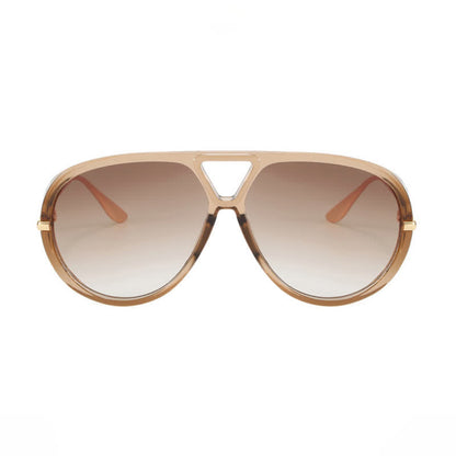 Fashion Double Bridges Aviator Sunglasses